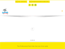 Tablet Screenshot of garudapesticides.com